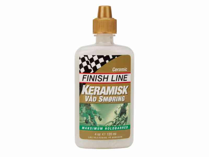 Finish Line Ceramic Wet Olie 120 ml drypflaske