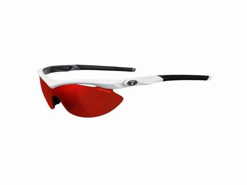 Tifosi Slip Cykelbrille - 3 Linser Rød/Hvid