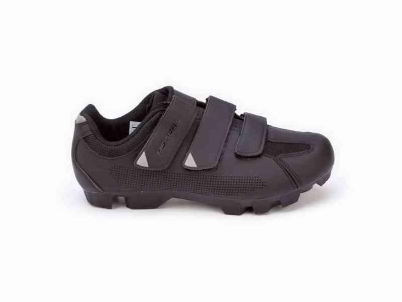 Astral MTB Cykelsko med Velcro - Sort, Str. 43