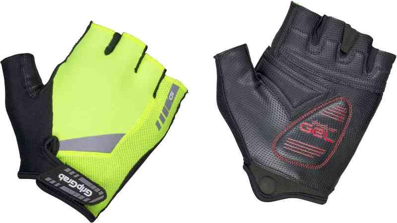 GripGrab ProGel Hi-Vis Kortfingerhandsker - Gul
