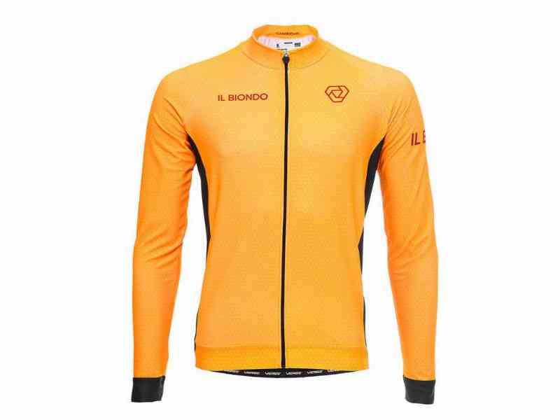 Il Biondo Road Warrior - Langærmet cykeltrøje - HI-VIS