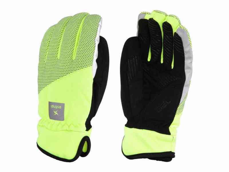 Astral - Thermo Cykelhandsker - Neongul - Str. XXL