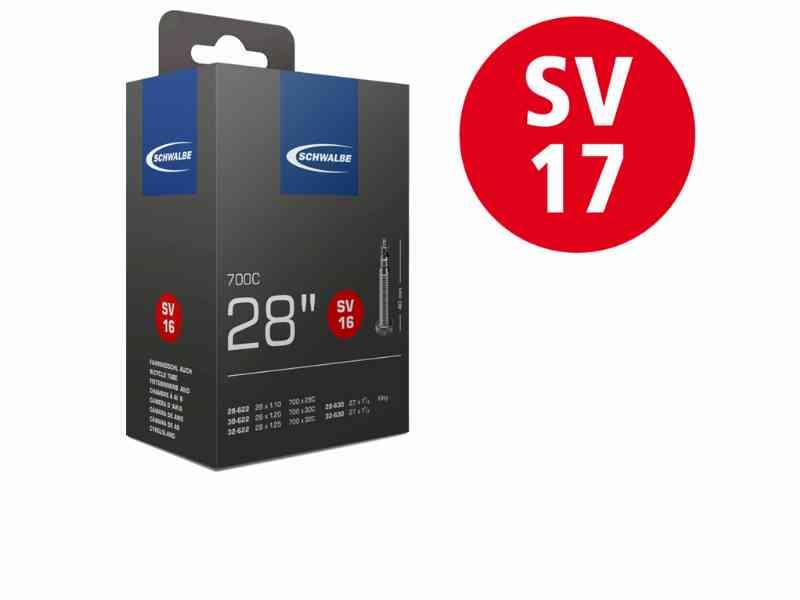 Schwalbe 700x28-45c slange med 50mm Racerventil