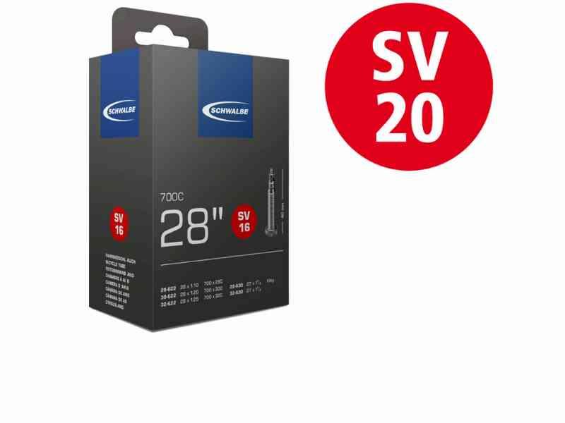 Schwalbe 700x18-25c X-Light slange med 50mm ventil