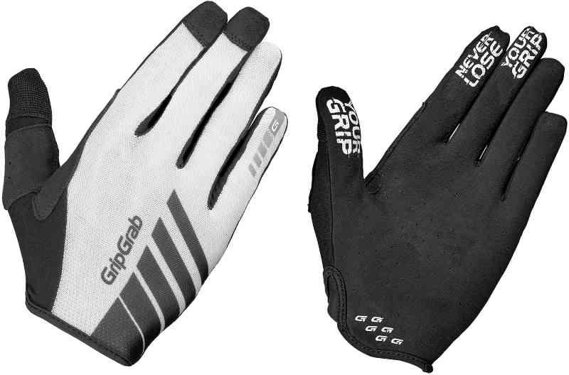 GripGrab Racing InsideGrip™ Lange Handsker - Hvid