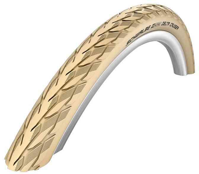 Schwalbe Delta Cruiser Plus Cykeldæk 35-622 Brun/Creme