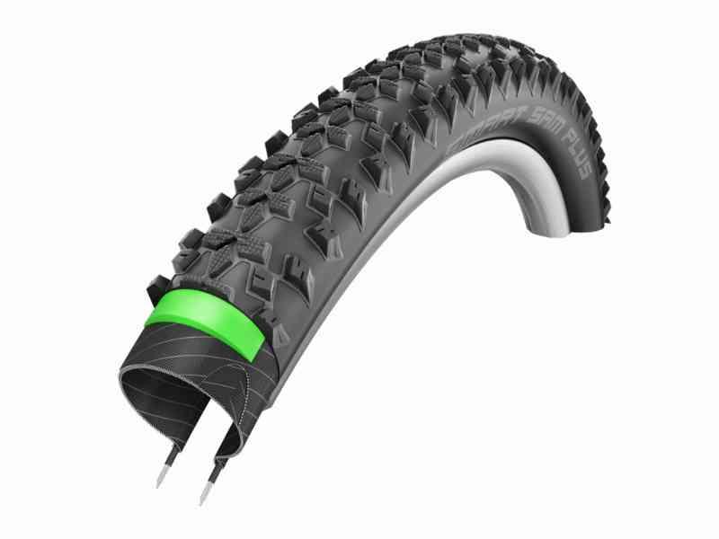 Schwalbe Smart Sam Plus Tråddæk - 26x2,25 GreenGuard