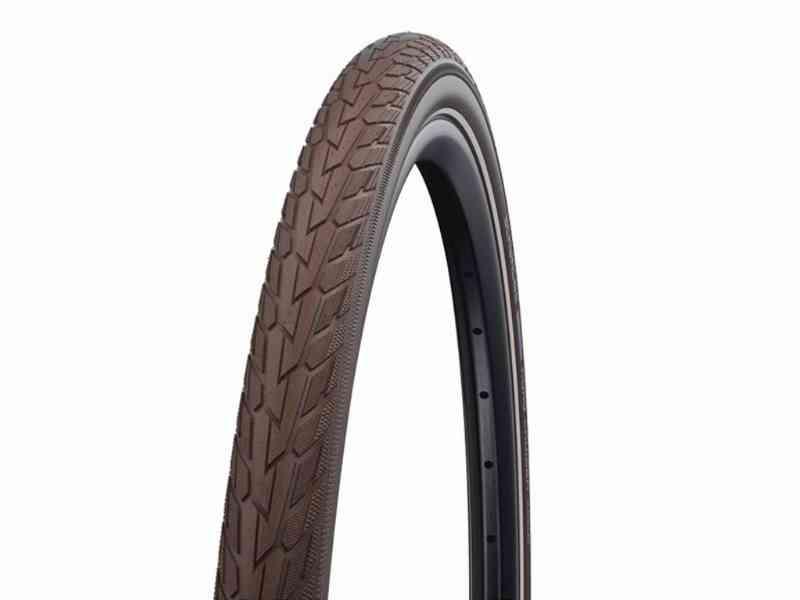Schwalbe Road Cruiser Tråddæk 28x1,60 Brun refleks