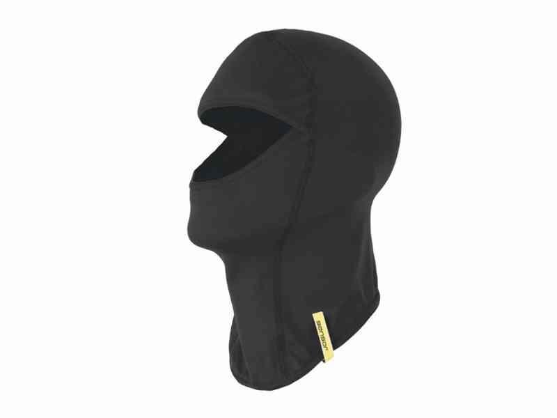 Sensor dobbelt ansigt balaclava - Sort - Str. M