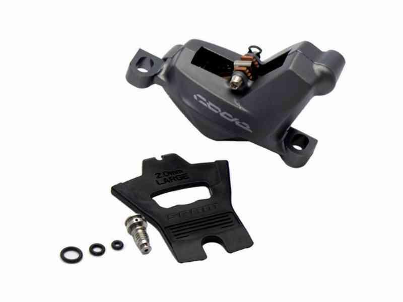 SRAM Dark Polar Code Bronze Stealth - 4-stempel bremsekaliber