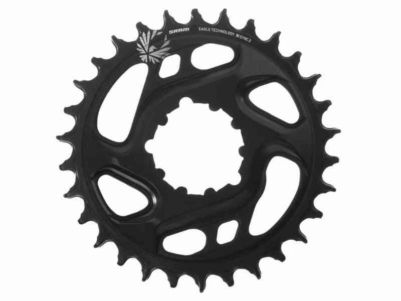 Sram Eagle Klinge 34T - 1x12 Gear - Sort