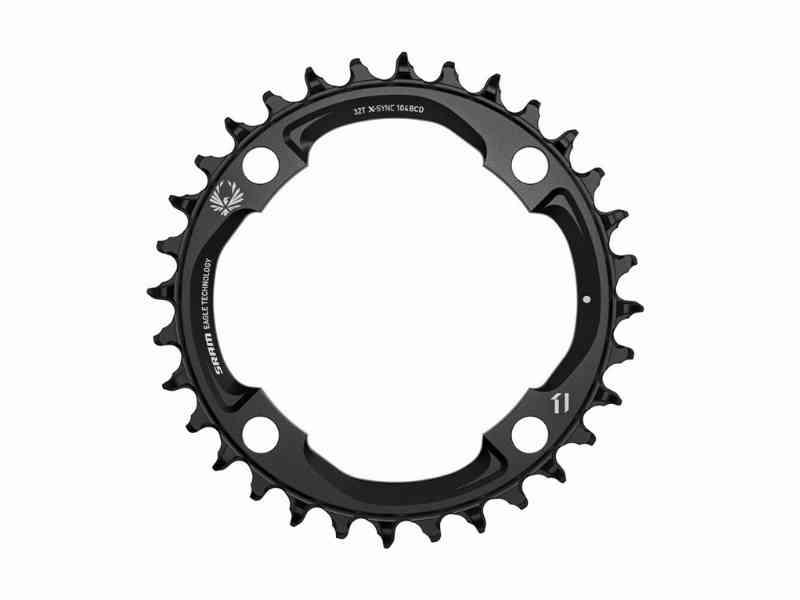 Sram Eagle 32T Rund Klinge - 1x12 Gear - Sort