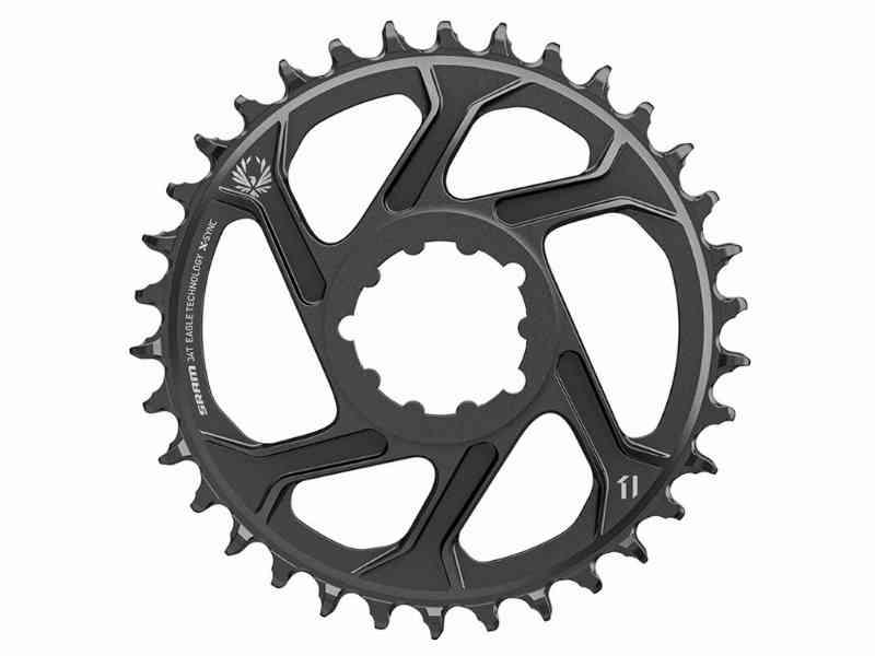 Sram Eagle Klinge 34T - 1x12 gear - Sort
