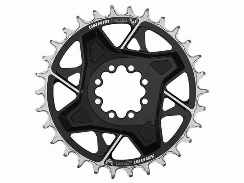 Sram X0 D1 T-Type 30T klinge - 12 Gear - Sort