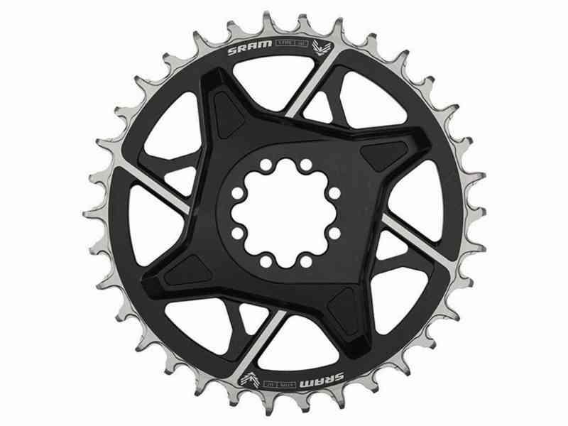 Sram X0 D1 T-Type 34T klinge - Direct Mount - Sort