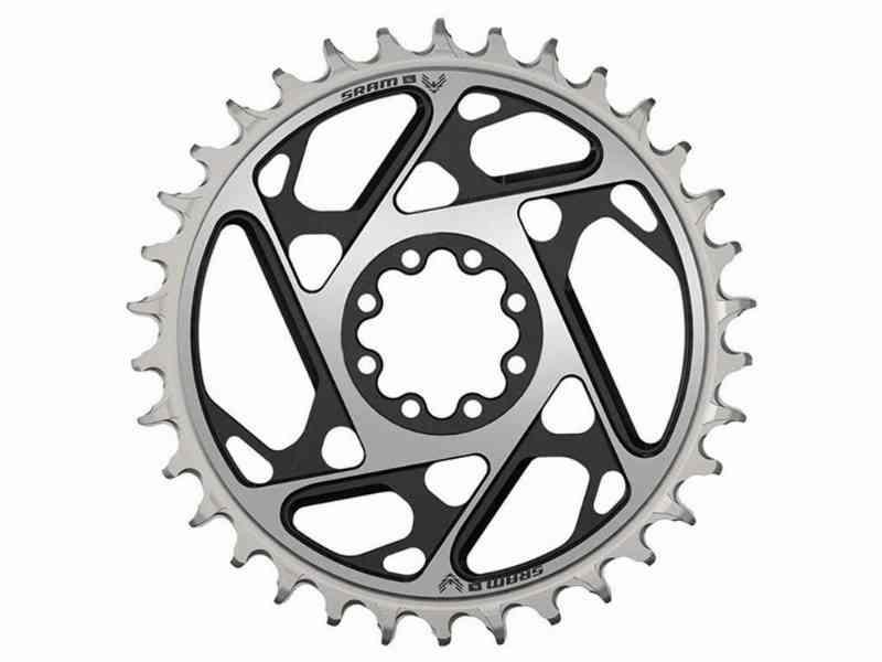 Sram XXSL D1 T-Type 34T klinge - 12 gear - Sort/Sølv