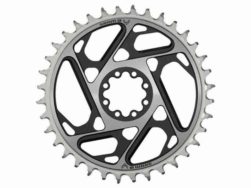 Sram XXSL D1 T-Type 36T klinge - 12 gear - Sort/Sølv