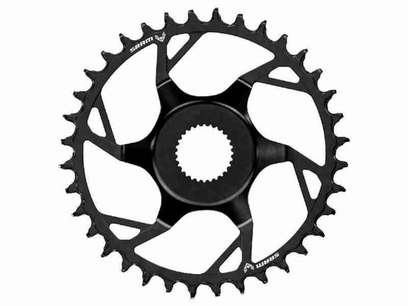 Sram T-Type Eagle 36T klinge - Bosch Gen. 4 - Sort