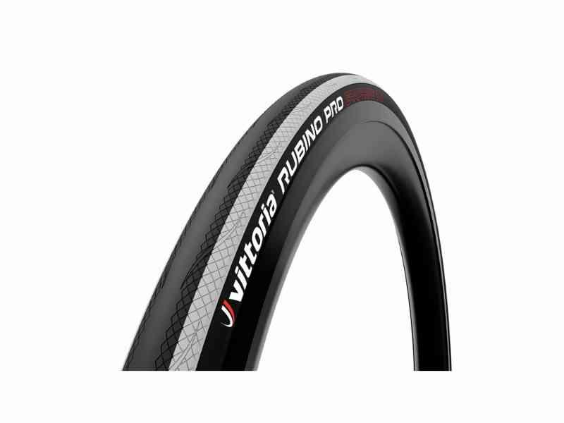 Vittoria Rubino Pro G2 – 700x25c Vejdæk – Hvid/sort