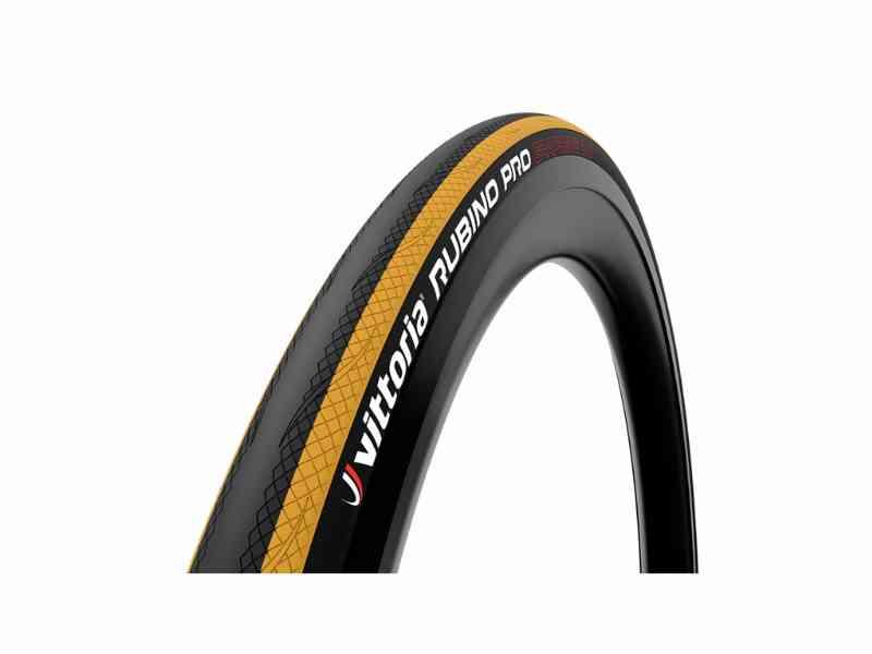 Vittoria Rubino Pro G2 – 700x25c Vejdæk – Gul/sort