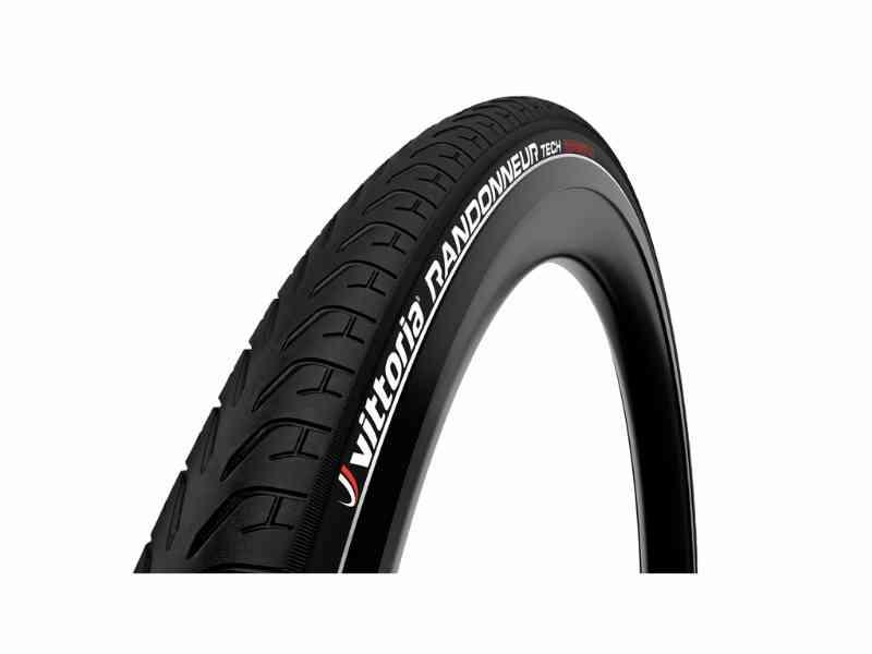 Vittoria Randonneur Tech Dæk - 700x35c - Sort refleks