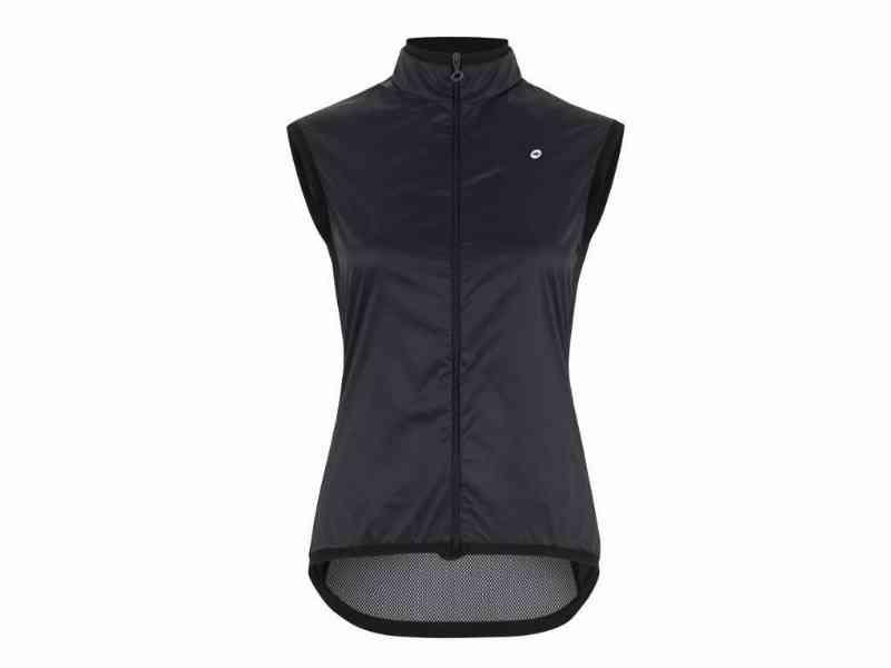 Assos UMA GT C2 - Vindafvisende cykelvest - Dame - Sort - S