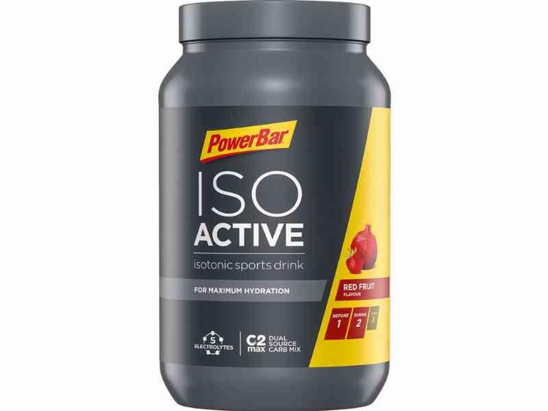 Powerbar IsoActive - Energidrik - Rød frugtpunch 1,320 g