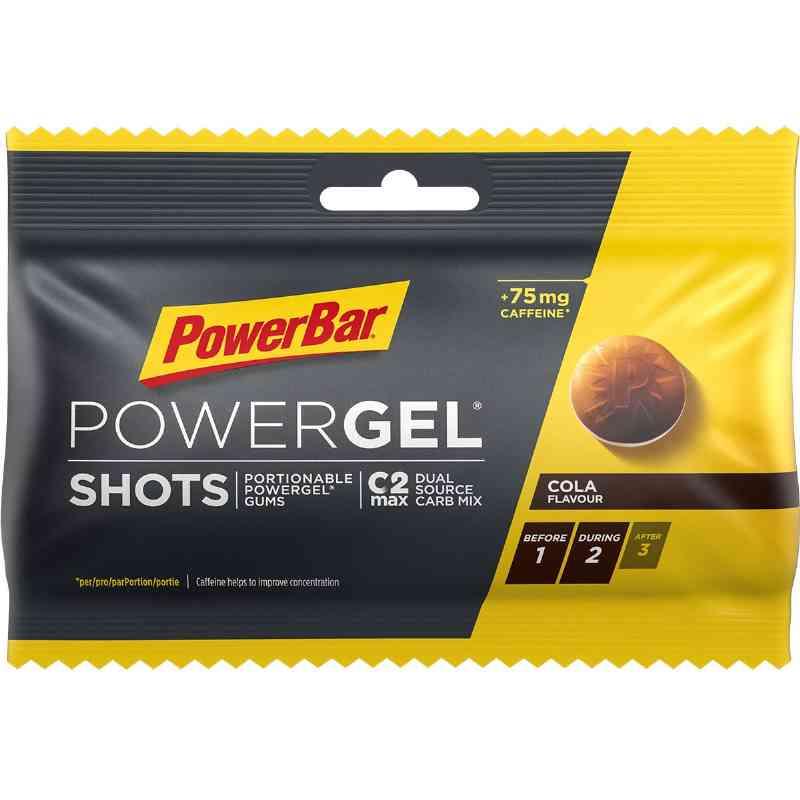 PowerBar PowerGel Shots - Cola Vingummi med Koffein