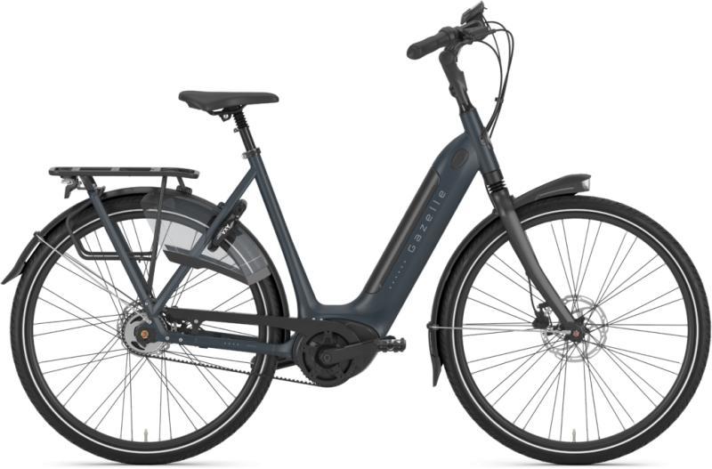 Gazelle Arroyo C5 HMB ELITE BELT Dame 2022 - Blå Elcykel