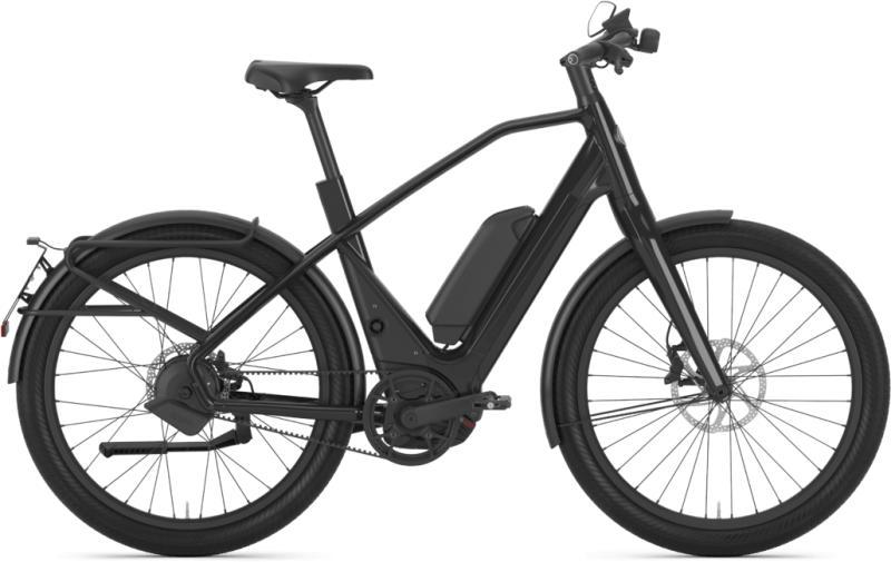 Gazelle No1 1125Wh Speed Pedelec 45 km/t - Sort