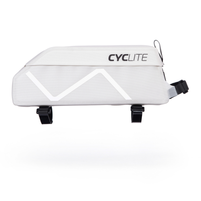 Twelve Sixteen Top Tube Taske / 02 - Lys Grå, 1,1L