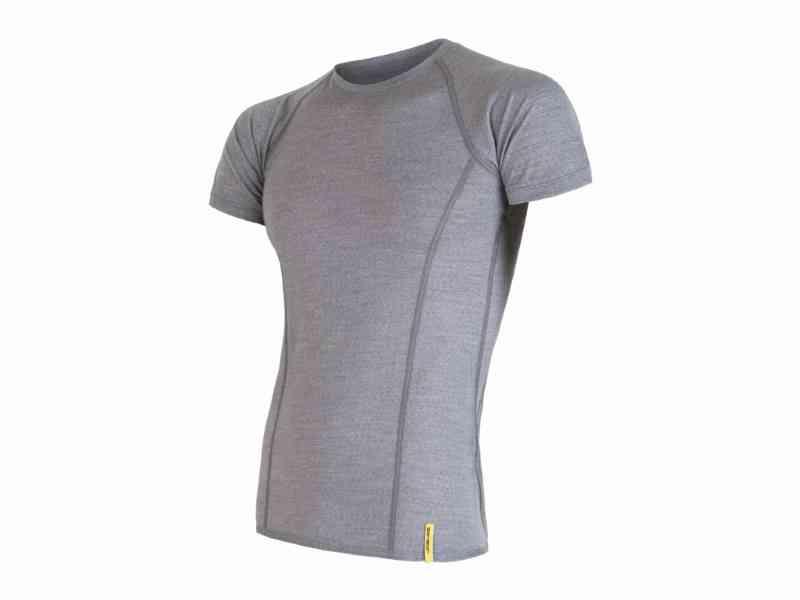 Sensor Merino Active - Korte ærmer svedtrøje - Grå - XXL