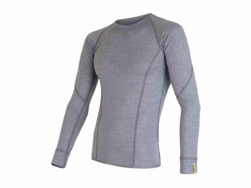Sensor Merino Active - Grå merinoulds undertrøje L