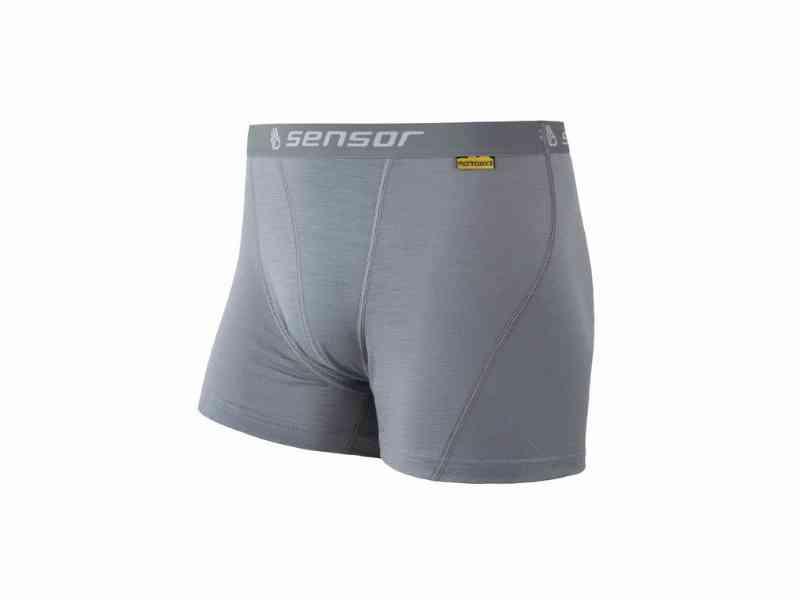 Sensor Merino Active – Boxer shorts – Grå – XXL