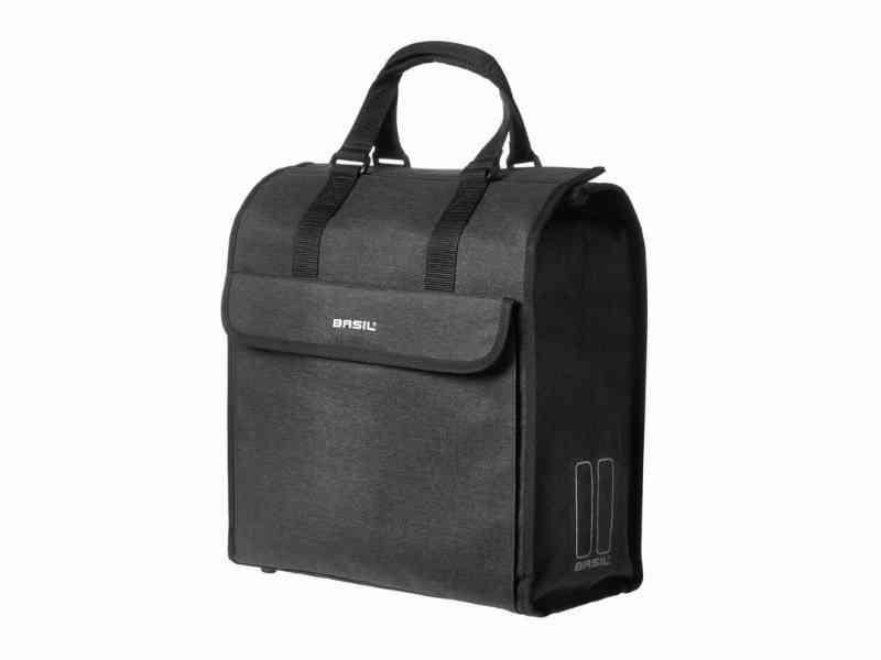 Basil Mira - Sort Cykeltaske til Bag - Hook On System