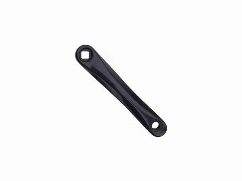 Venstre pedalarm i sort aluminium 170 mm