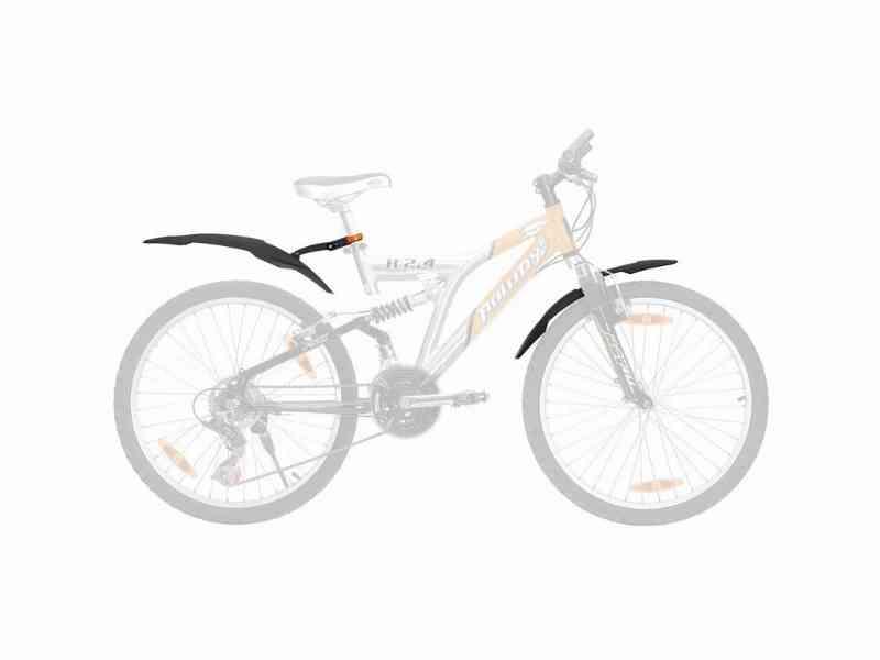 Rowdy SKS 20-24" Skærmsæt i Sort