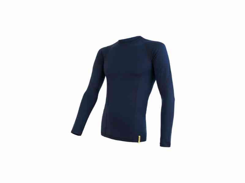 Sensor Merino DF – Herre T-shirt i merinould – Mørkeblå – Str. M