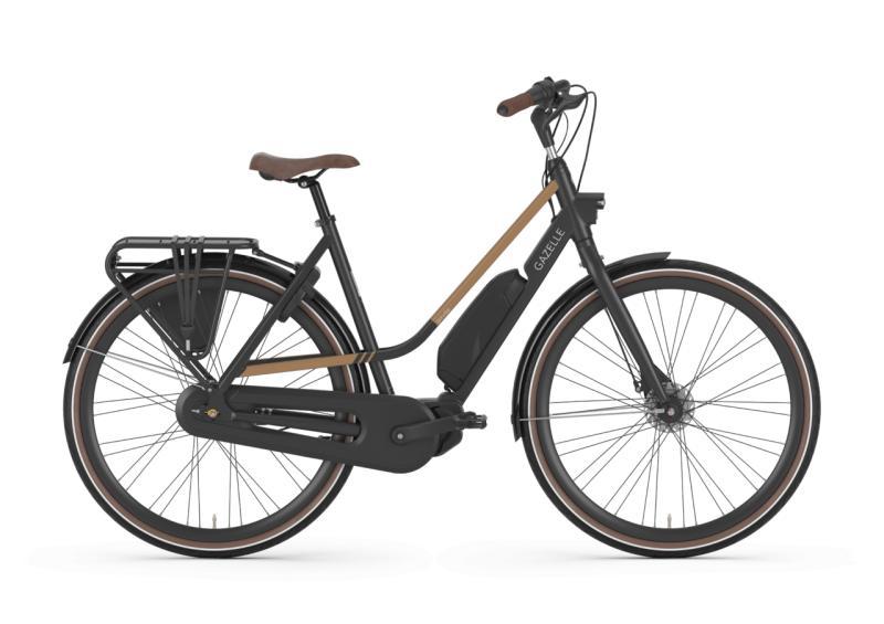 Gazelle CityGo C7 HMS 300wh Damecykel 2022 - Sort