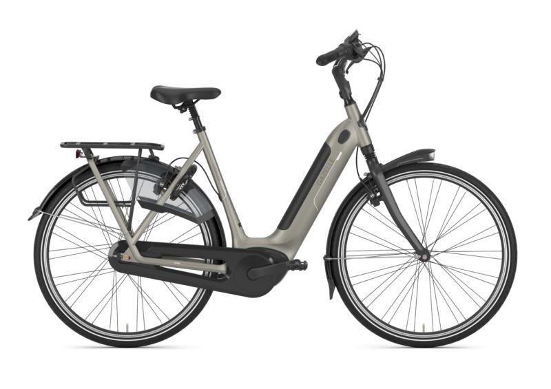 Gazelle Arroyo C8 HMB Elite Damecykel 2023 - Grå/Brown
