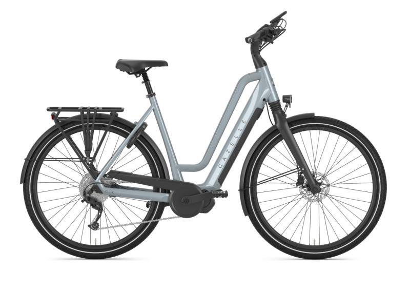 Gazelle Chamonix T10 HMS Elcykel Dame 2024 - Grå