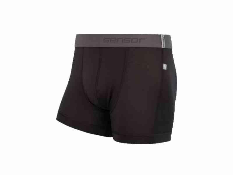 Sensor Coolmax Tech - Boxershorts - Sort - XXL