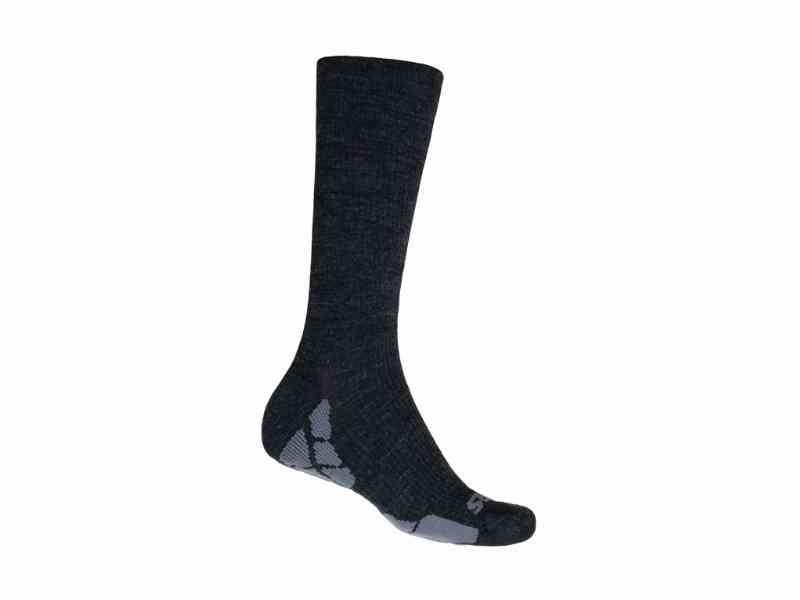 Sensor Merino Vandresokker - Sort/Grå - Str. 39-42