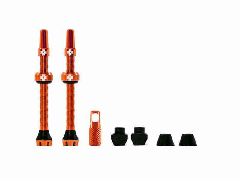 Muc-Off Tubeless Ventiler - 60mm - Orange - 2 stk.