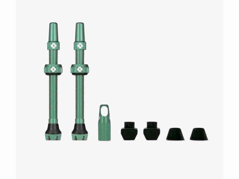 Muc-Off Tubeless Ventiler 60mm - Turkis - 2 stk. Tilbud!