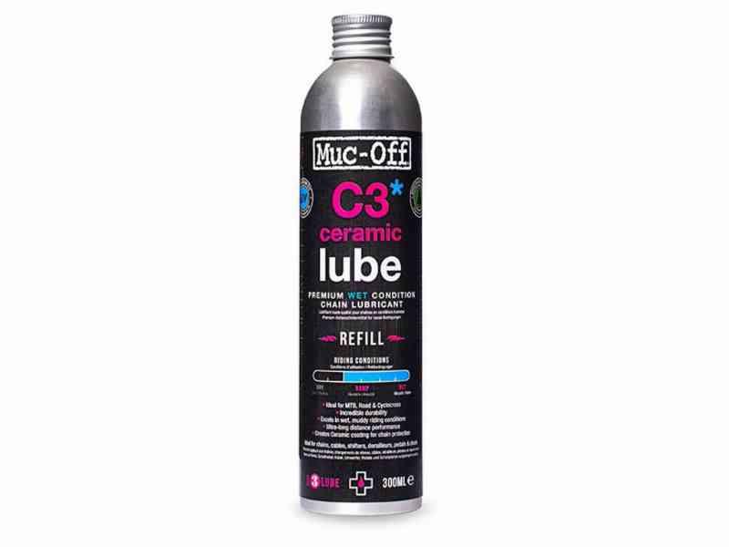 Muc-Off C3 Keramisk Våd Kædeolie - 300 ml