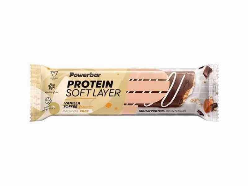 Powerbar Soft Layer - Proteinbar - Vanilje Toffee - 40 g