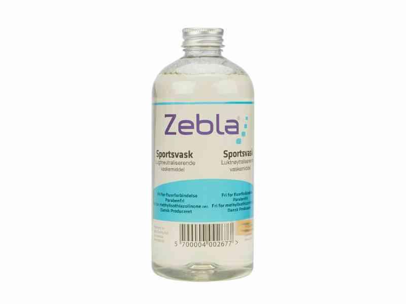 Zebla Sportsvaskemiddel 500 ml - Effektiv lugtfjerner!