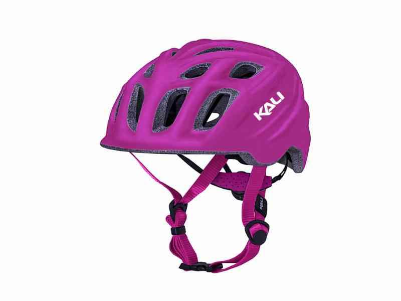 Kali Chakra Børnehjelm - Solid Pink, Str. 48-54 cm