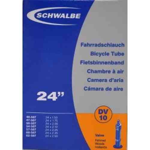 Schwalbe 24" cykelslange med DV10 ventil